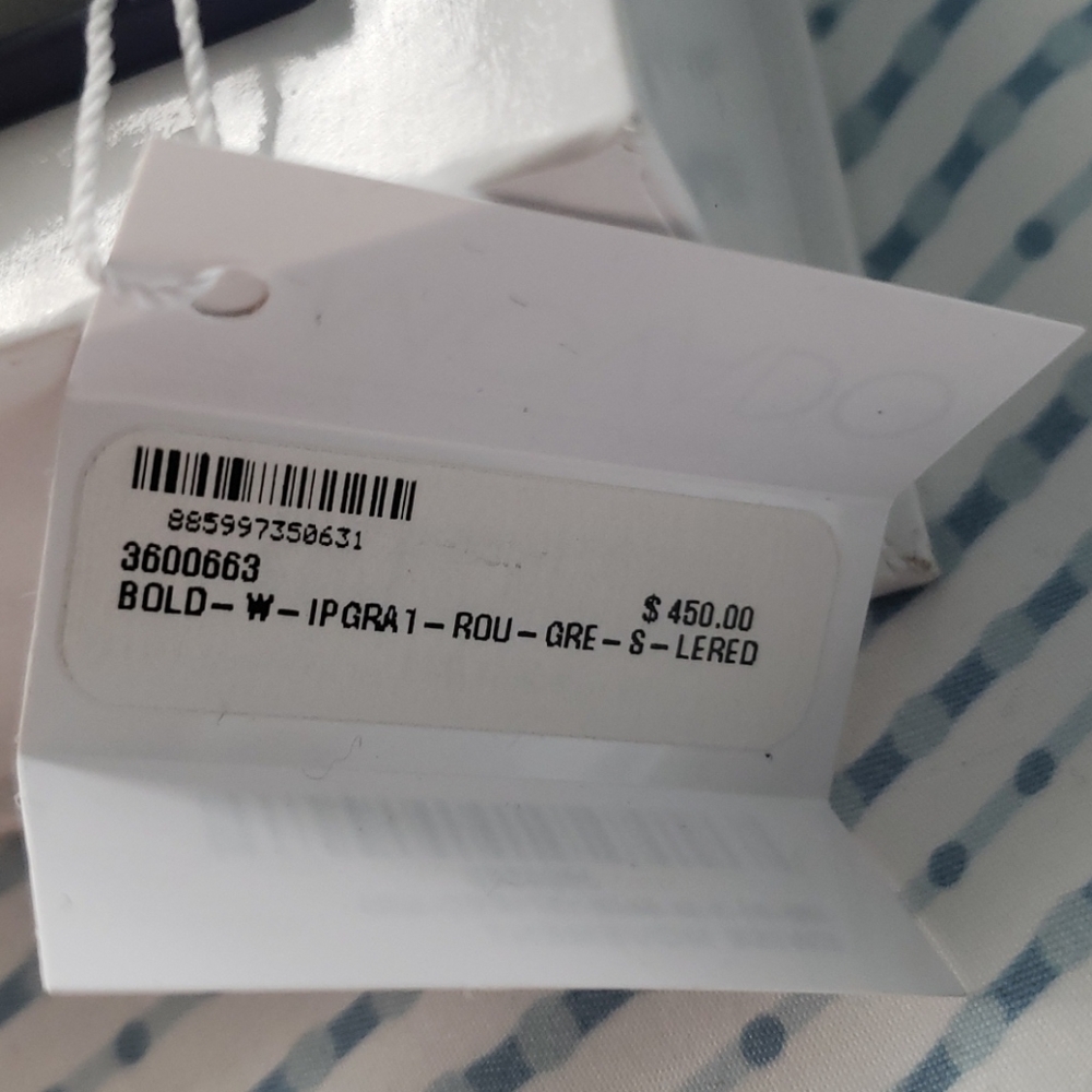 Movado Quartz Watch - Bold Grey Dial Red Leather - Picture 6 of 6